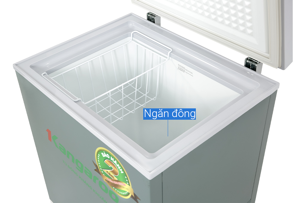Tủ đông Kangaroo 90 lít KGFZ150NG1 Màu Xám