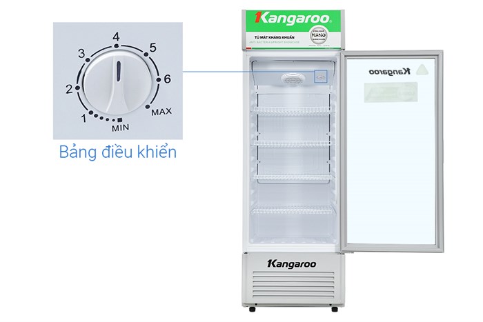 Tủ mát Kangaroo 238 lít KG298AT Màu Trắng