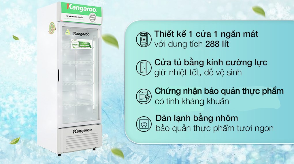 Tủ mát Kangaroo 288 lít KG359AT