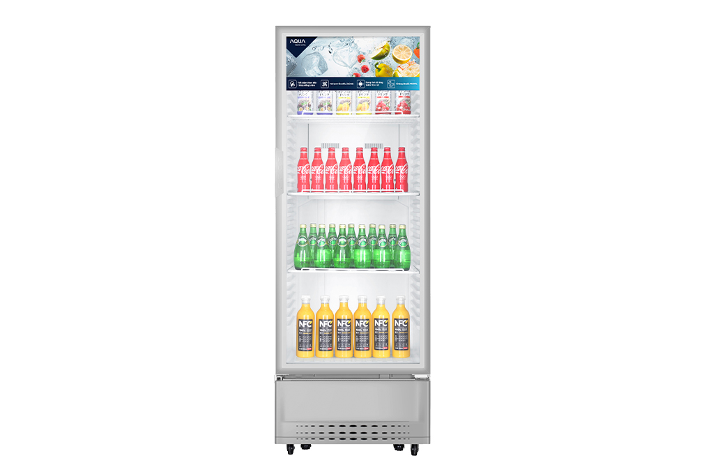 Tủ mát Aqua 280 Lít AQS-AF400N Màu Trắng