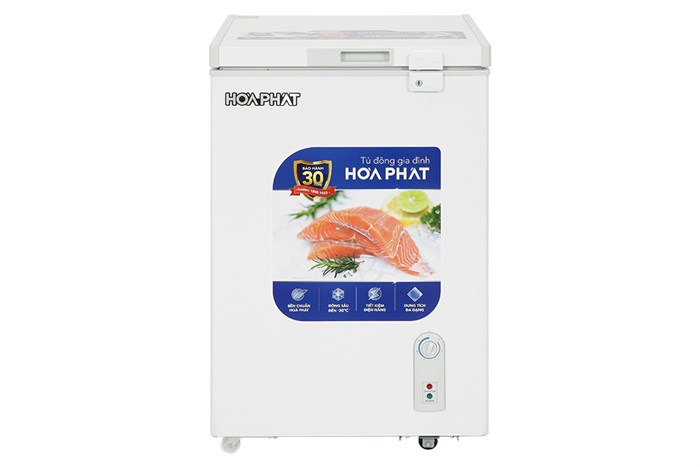 Tủ đông Hòa Phát 107 Lít HPF AD6107 Màu Trắng