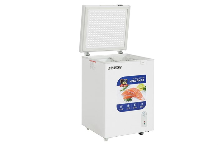 Tủ đông Hòa Phát 107 Lít HPF AD6107 Màu Trắng