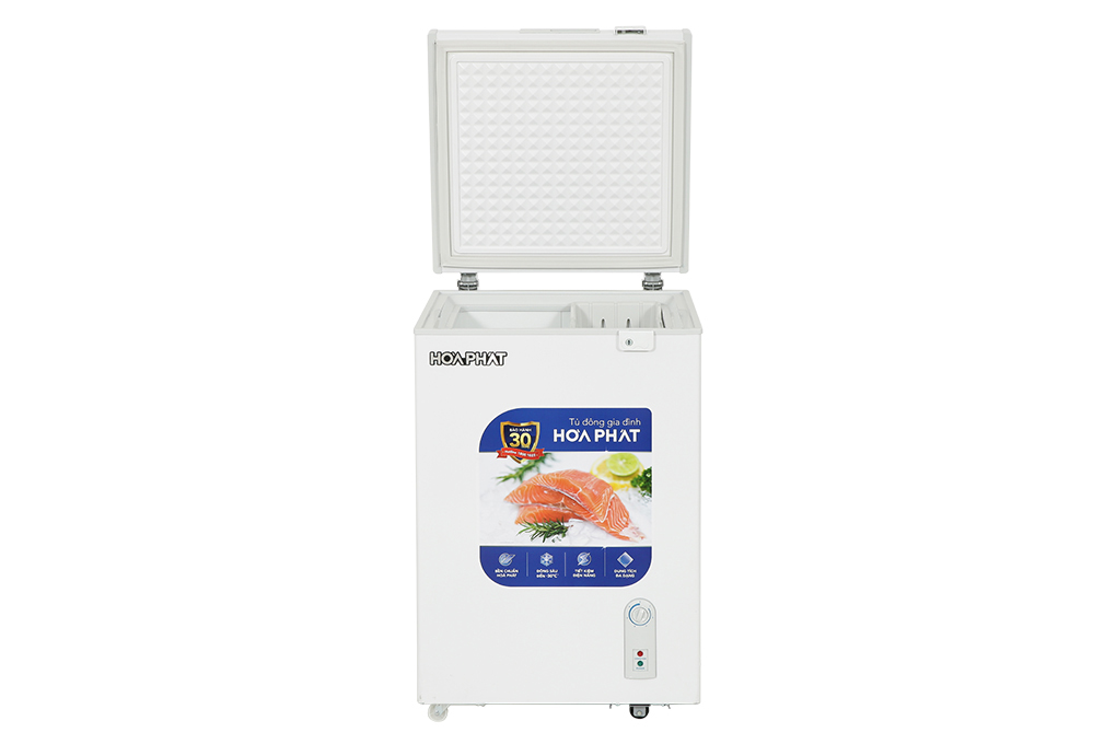 Tủ đông Hòa Phát 107 Lít HPF AD6107 Màu Trắng