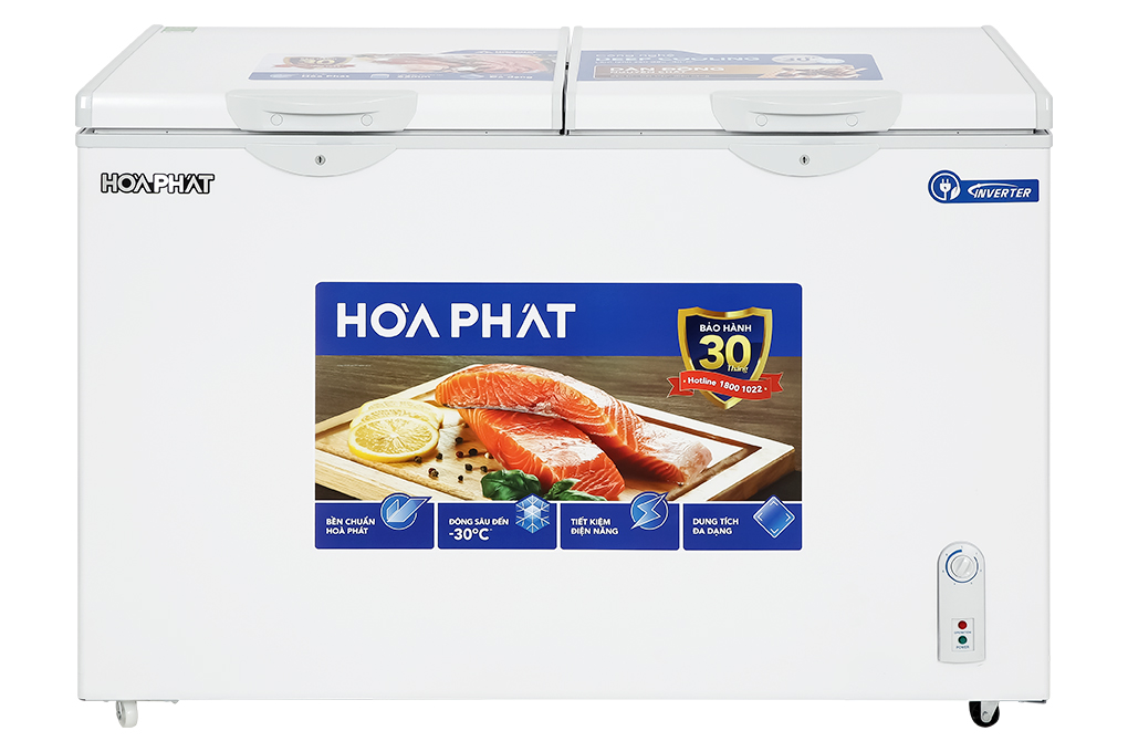Tủ đông Hòa Phát Inverter 352 Lít HPF AD8352 Màu Trắng