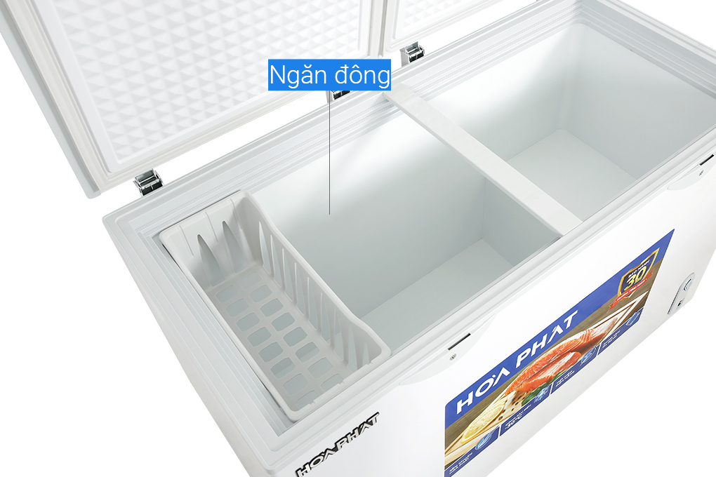 Tủ đông Hòa Phát Inverter 352 Lít HPF AD8352 Màu Trắng
