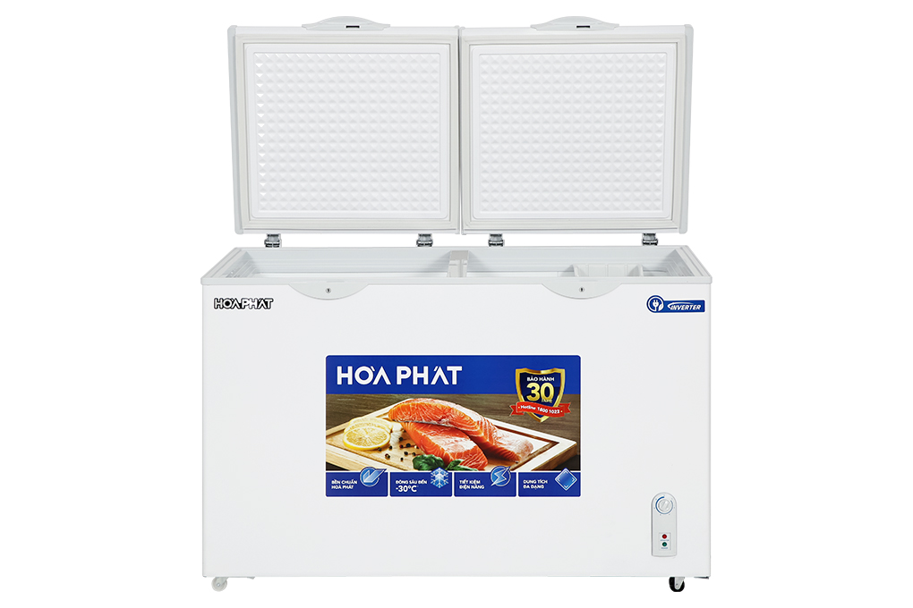 Tủ đông Hòa Phát Inverter 352 Lít HPF AD8352 Màu Trắng