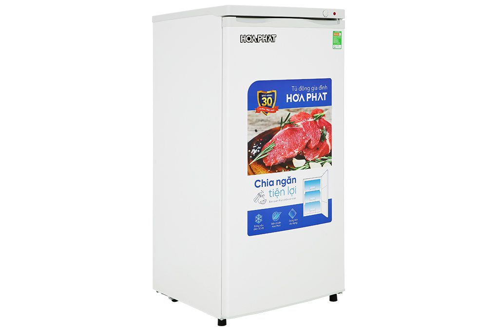 Tủ đông đứng Hòa Phát 147 Lít HPF UAH6147 Màu Trắng