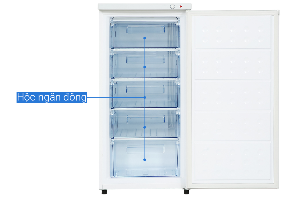 Tủ đông đứng Hòa Phát 147 Lít HPF UAH6147 Màu Trắng