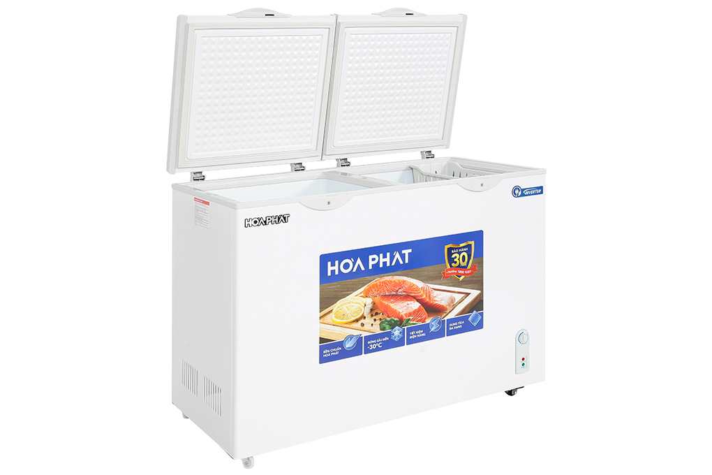 Tủ đông Hòa Phát Inverter 271 Lít HPF BD8271 Màu Trắng