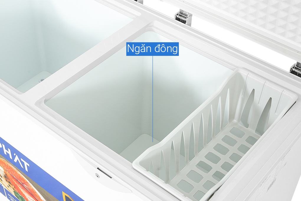 Tủ đông Hòa Phát Inverter 271 Lít HPF BD8271 Màu Trắng