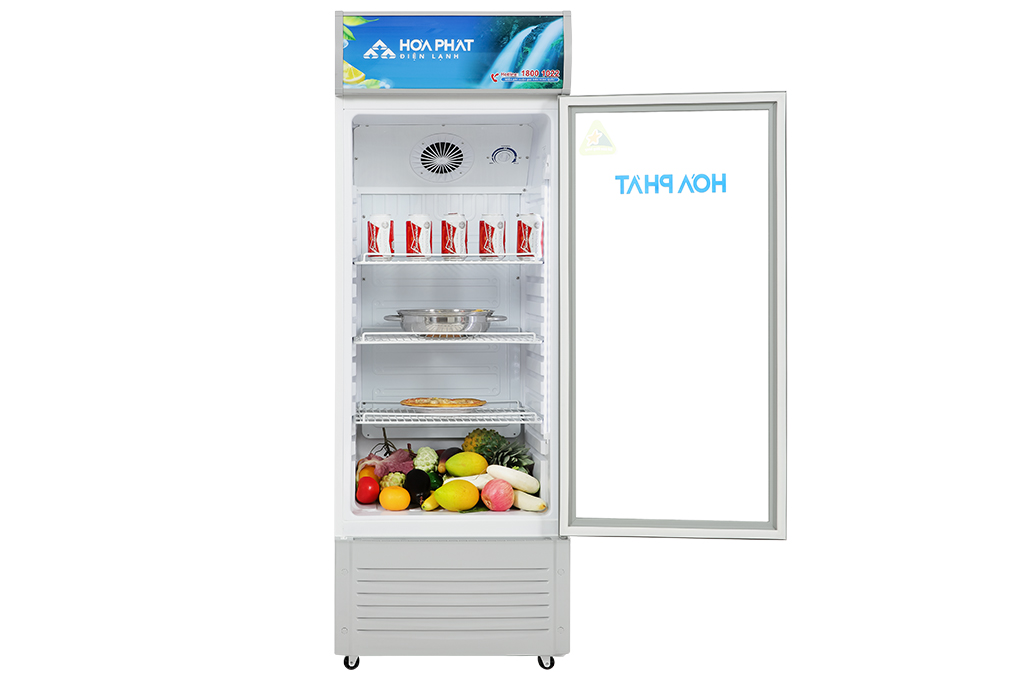 Tủ mát Hòa Phát 195 Lít HSC 550F1R1 Màu Trắng