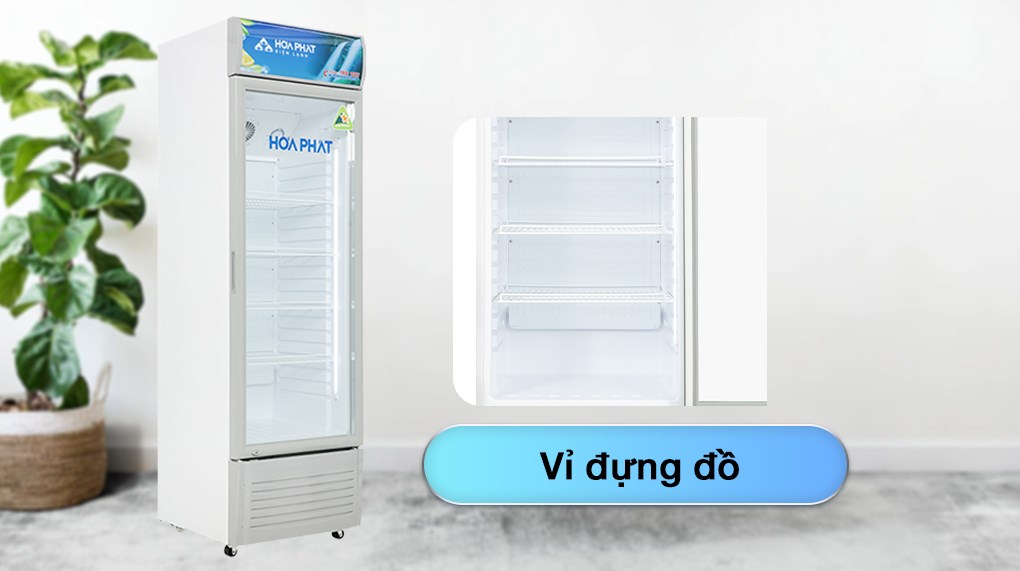 Tủ mát Hòa Phát 242 Lít HSC 600F1R1