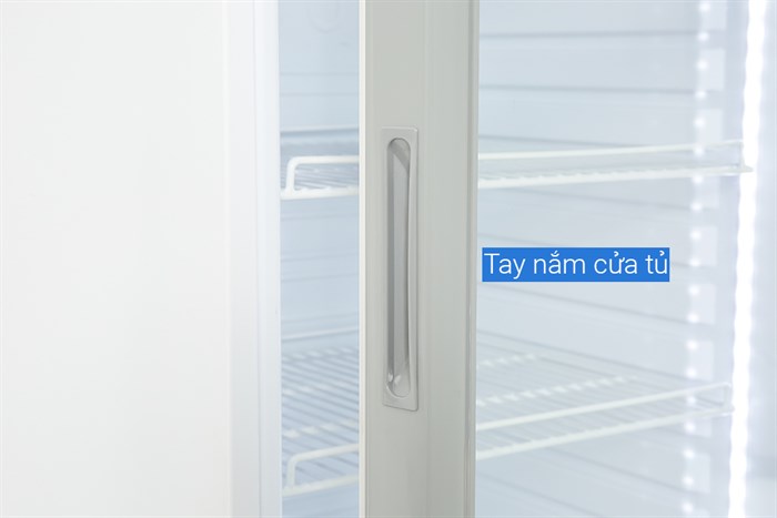 Tủ mát Hòa Phát 242 Lít HSC 600F1R1 Màu Trắng