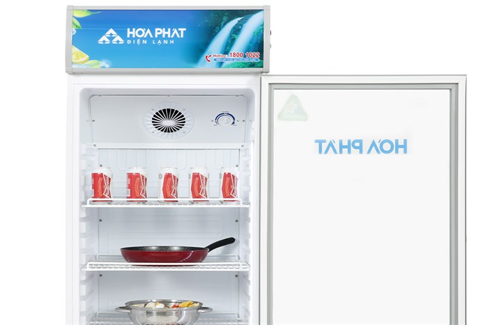Tủ mát Hòa Phát 280 Lít HSC 700F1R1 Màu Trắng