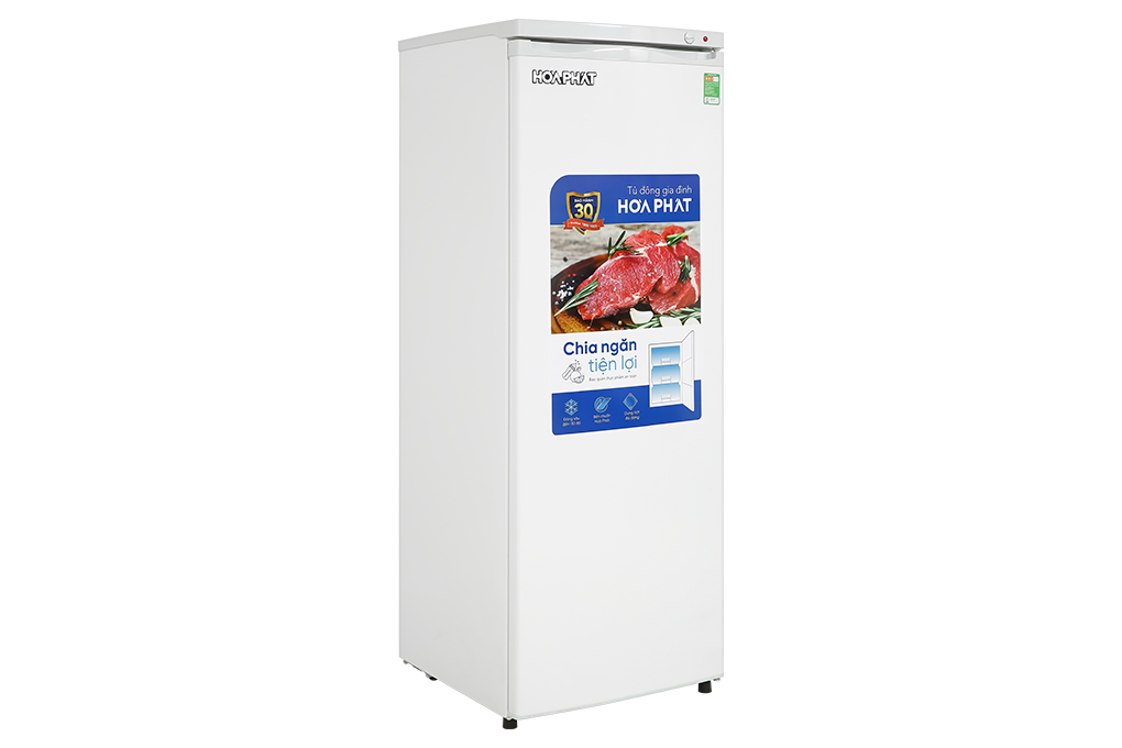 Tủ đông đứng Hòa Phát 208 Lít HPF UAH6208 Màu Trắng