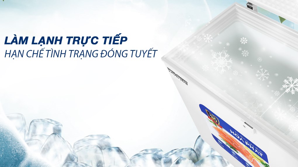 Tủ đông Hòa Phát 162 Lít HPF AD6162
