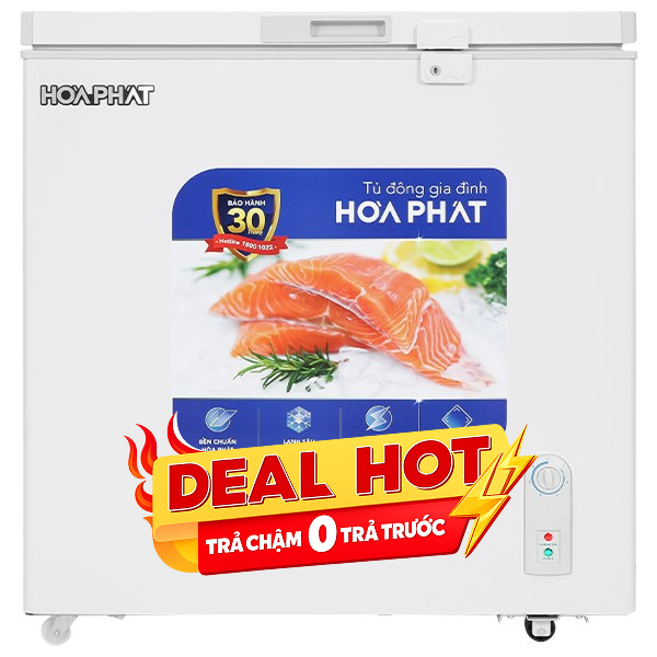Tủ đông Hoà Phát  162 lít AD6162