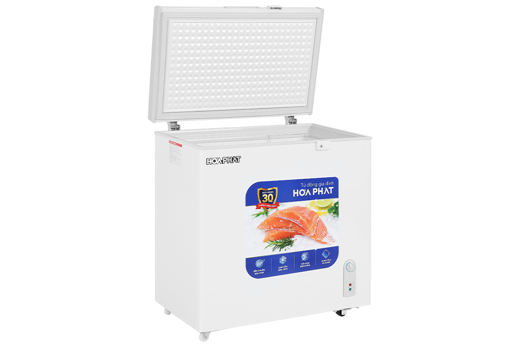 Tủ đông Hòa Phát 162 Lít HPF AD6162 Màu Trắng