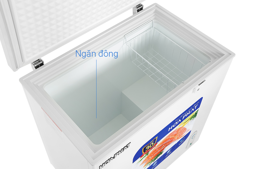 Tủ đông Hòa Phát 162 Lít HPF AD6162 Màu Trắng