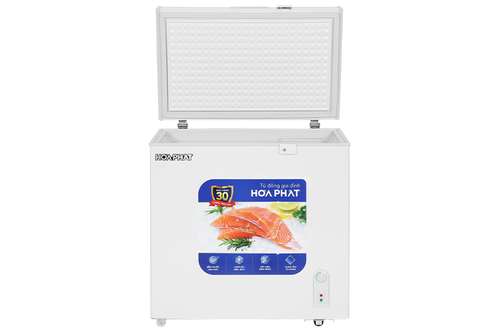 Tủ đông Hòa Phát 162 Lít HPF AD6162 Màu Trắng