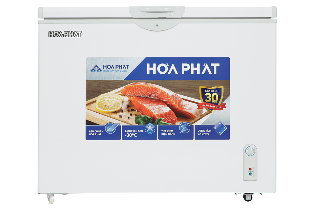 Tủ đông Hòa Phát 252 lít HPF AD6252 Màu Trắng