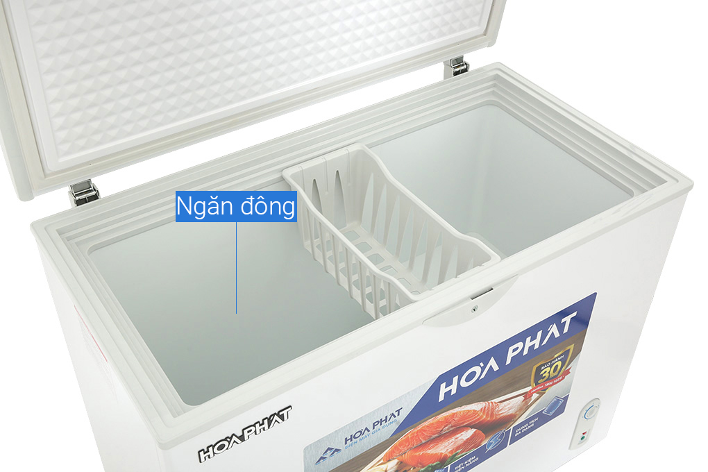 Tủ đông Hòa Phát 252 lít HPF AD6252 Màu Trắng