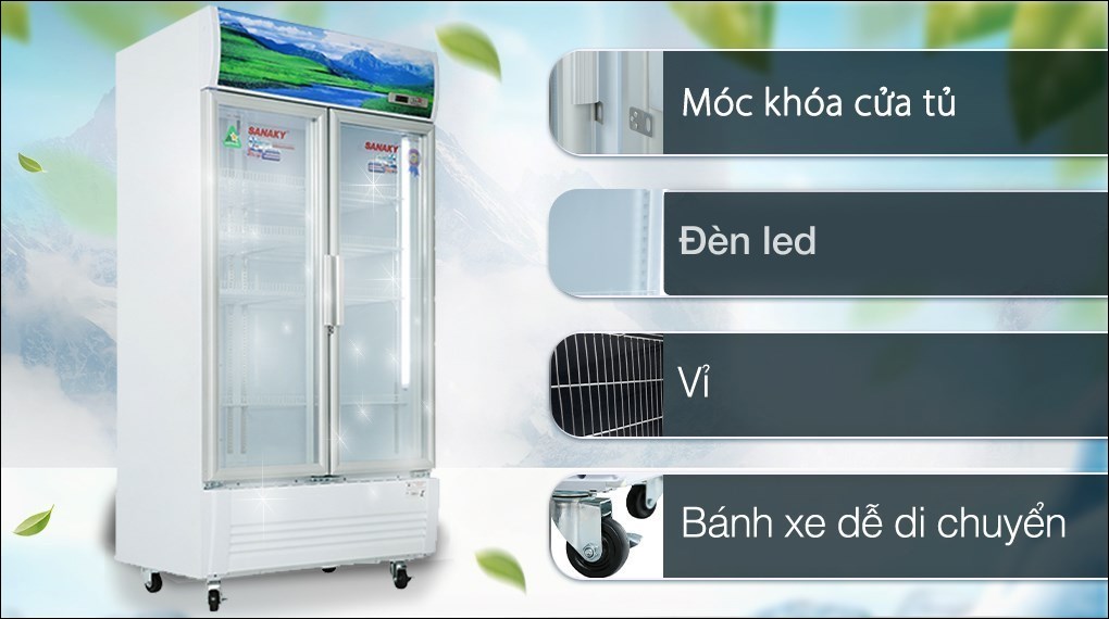 Tủ Mát Sanaky 900 lít Inverter VH-1009HP3 - 13