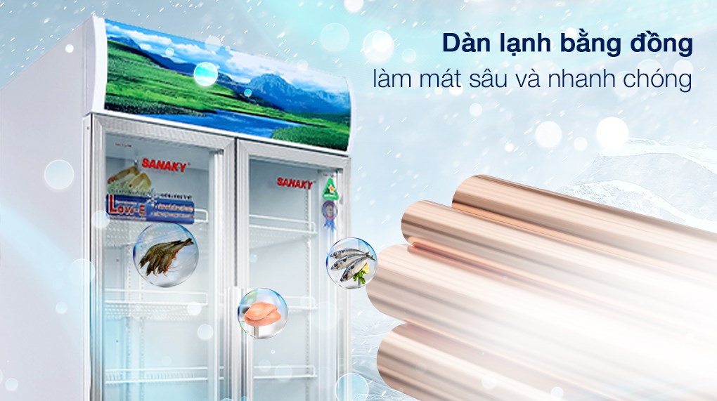 Tủ Mát Sanaky 900 lít Inverter VH-1009HP3 - 8