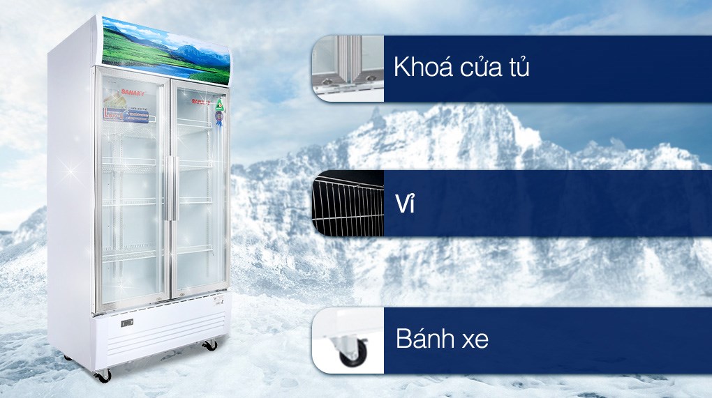 Tủ Mát Sanaky 900 lít Inverter VH-1009HP3 - 11