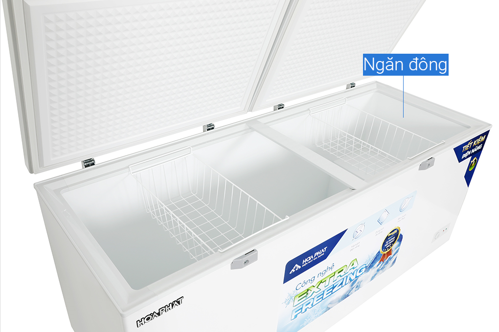 Tủ đông Hòa Phát 783 lít HPF AD6783 Màu Trắng