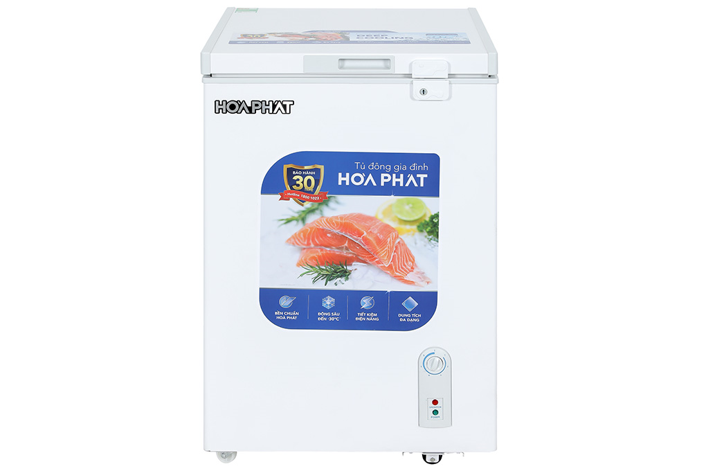 Tủ đông Hòa Phát 107 lít HPF AN6107 Màu Trắng