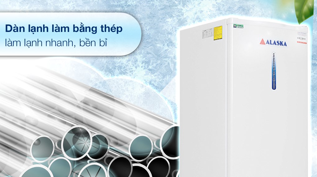 Tủ đông đứng Alaska 215 lít DF-217