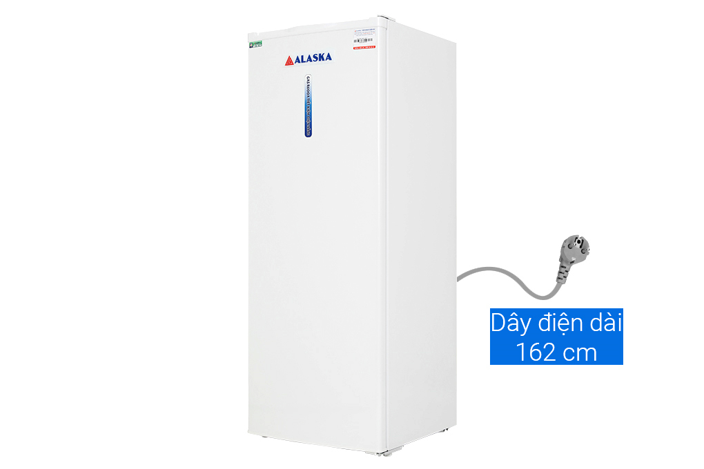 Tủ đông đứng Alaska 215 lít DF-217 Màu Trắng