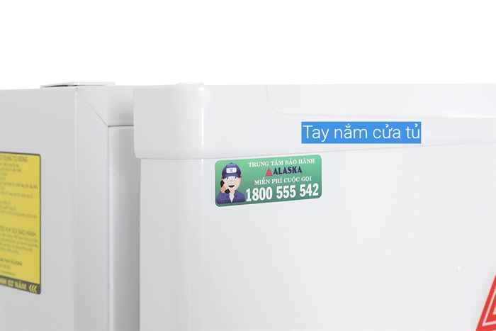 Tủ đông đứng Alaska 215 lít DF-217 Màu Trắng