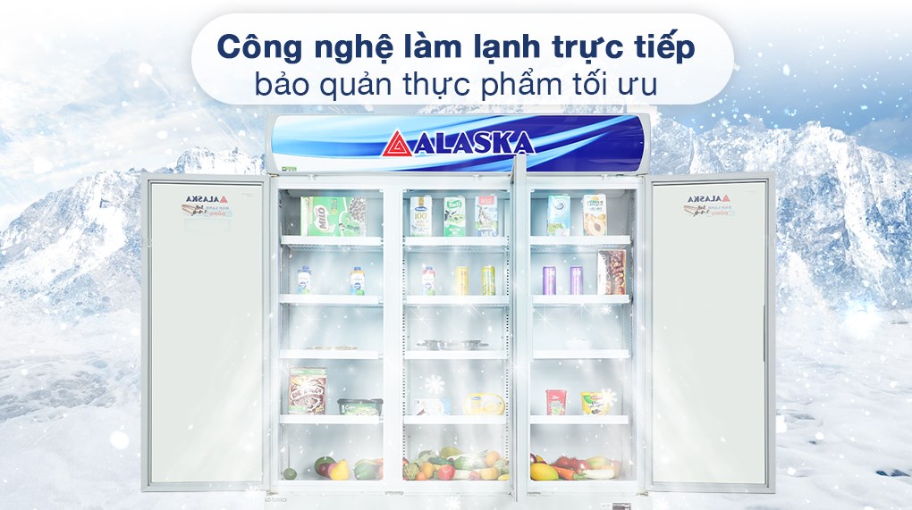 Tủ mát Alaska 1200 lít LC-1200C3