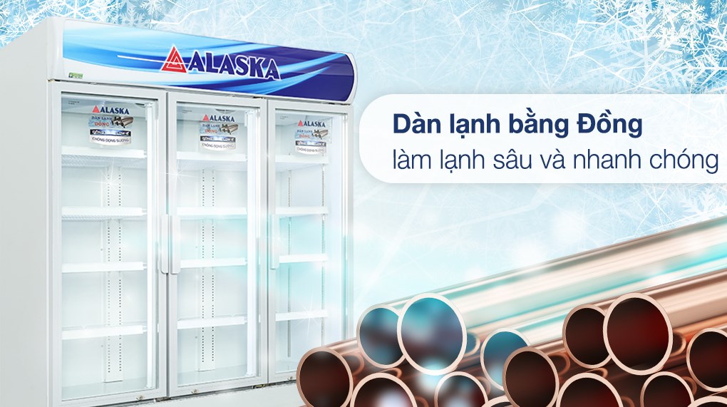 Tủ mát Alaska 1200 lít LC-1200C3