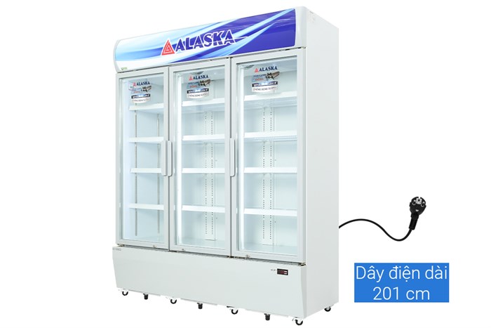 Tủ mát Alaska 1200 lít LC-1200C3 Màu Trắng