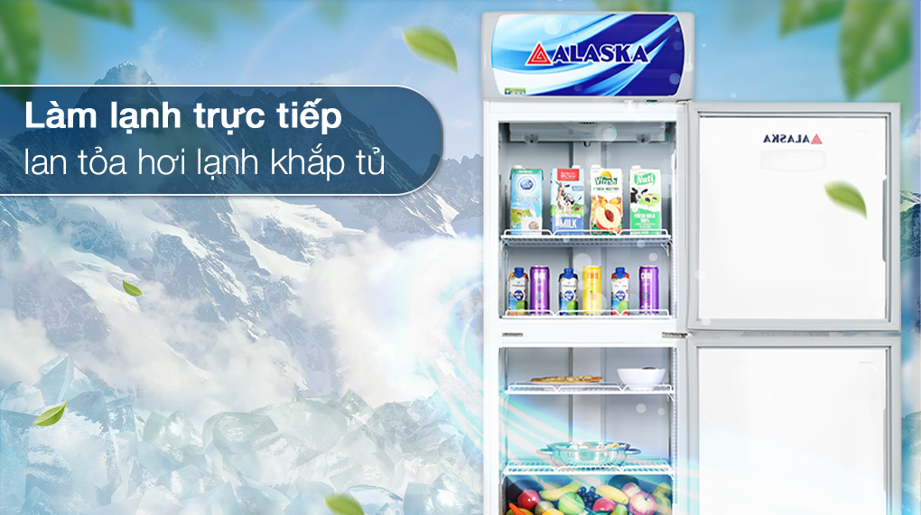 Tủ mát Alaska 385 lít LC-385D - Công nghệ làm lạnh