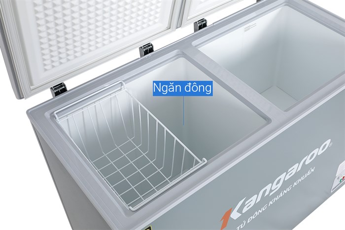 Tủ đông Kangaroo 252 lít KGFZ312NK2 Màu Xám đậm