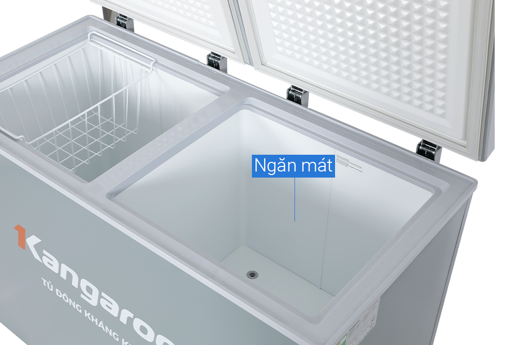 Tủ đông Kangaroo 252 lít KGFZ312NK2 Màu Xám đậm