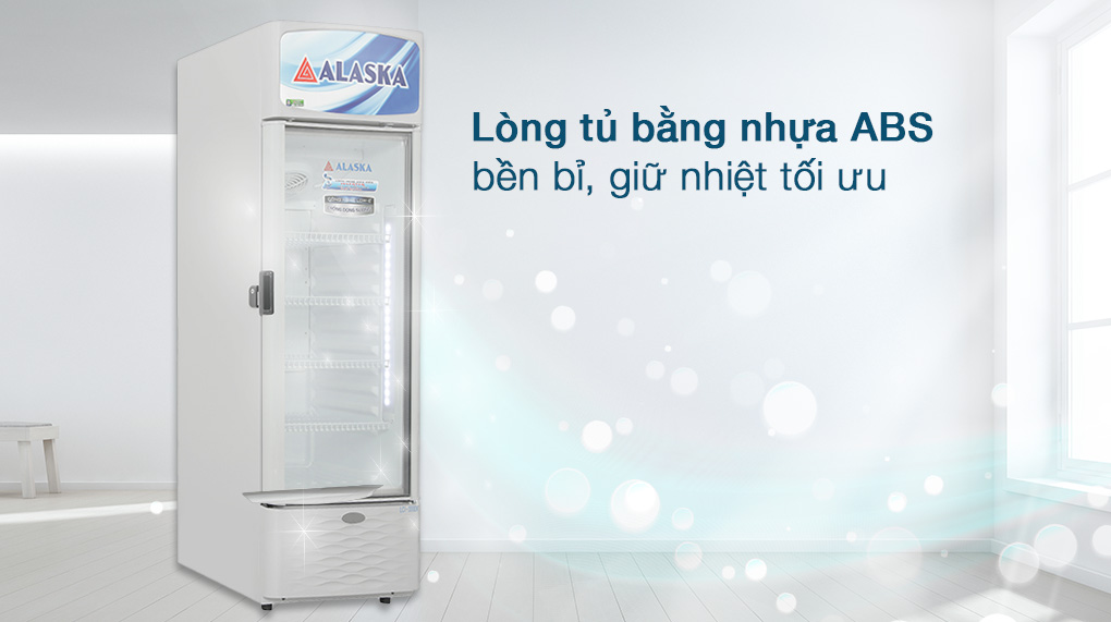 Tủ mát Alaska Inverter 300 lít LCI-300DX - Thiết kế bên trong