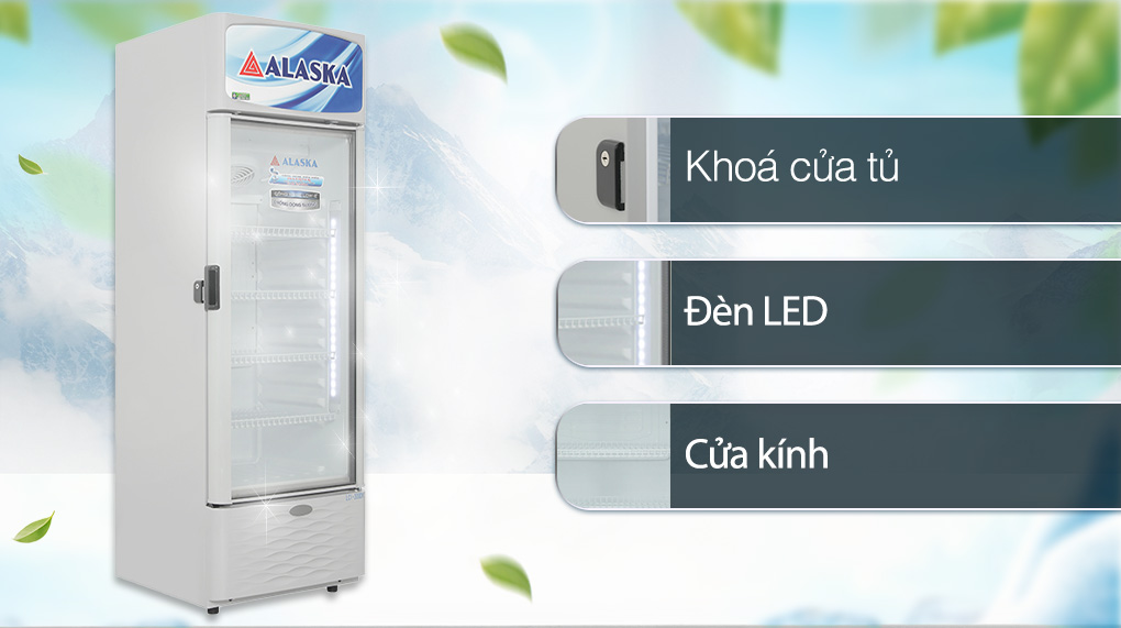 Tủ mát Alaska Inverter 300 lít LCI-300DX - Các tiện ích khác