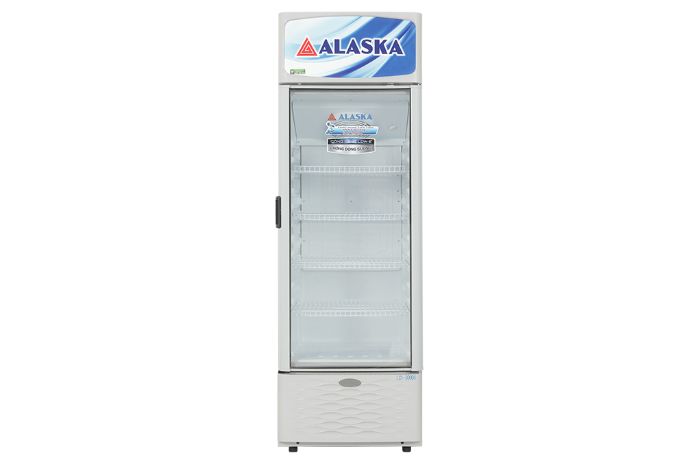 Tủ mát Alaska Inverter 300 lít LCI-300DX Màu Trắng