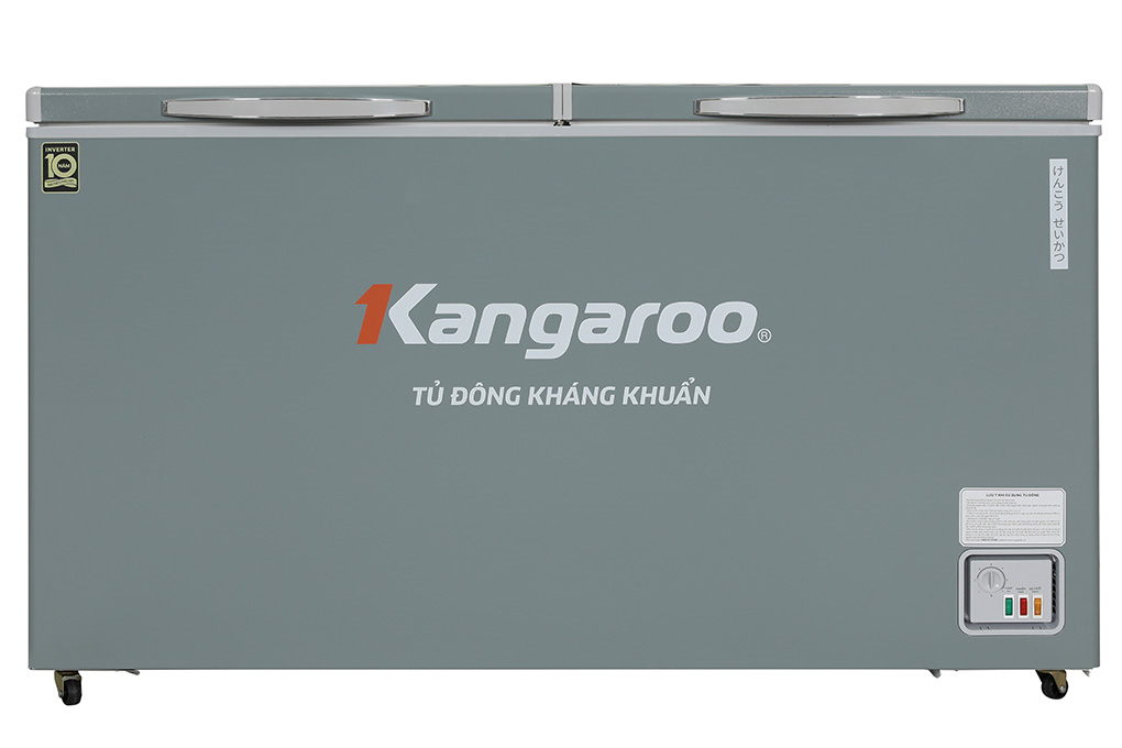 Tủ đông Kangaroo Inverter 430 lít KGFZ490IG1 Màu Xám đậm