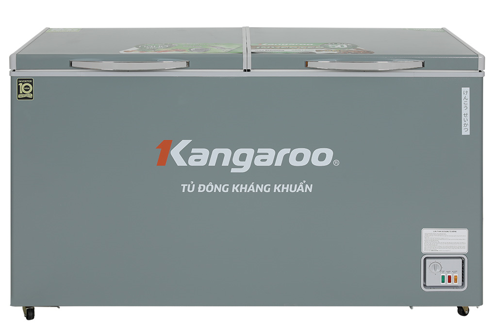 Tủ đông Kangaroo Inverter 430 lít KGFZ490IG1 Màu Xám đậm