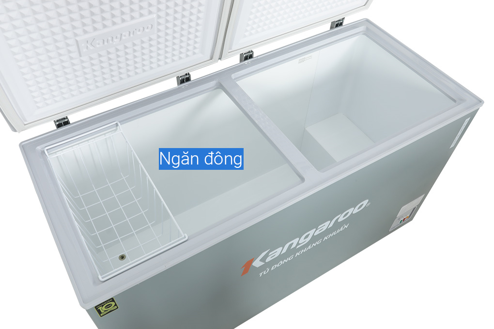 Tủ đông Kangaroo Inverter 430 lít KGFZ490IG1 Màu Xám đậm