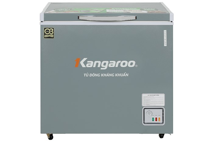 Tủ đông Kangaroo 140 lít KGFZ200NG1 Màu Xám đậm