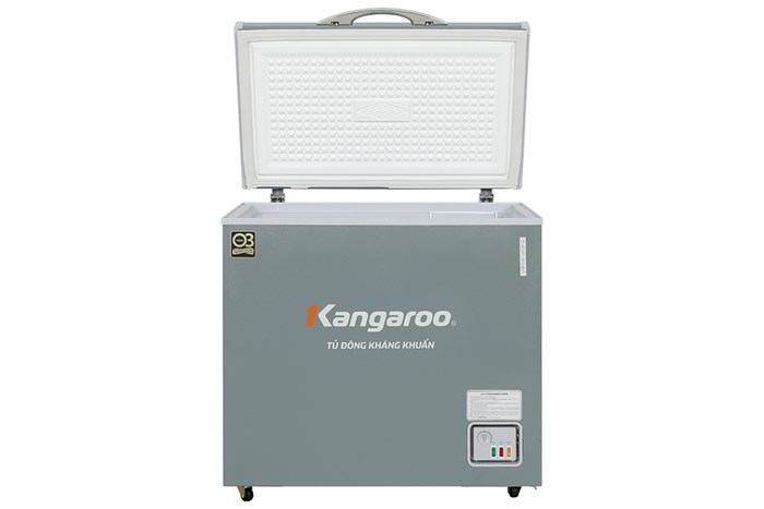 Tủ đông Kangaroo 140 lít KGFZ200NG1 Màu Xám đậm