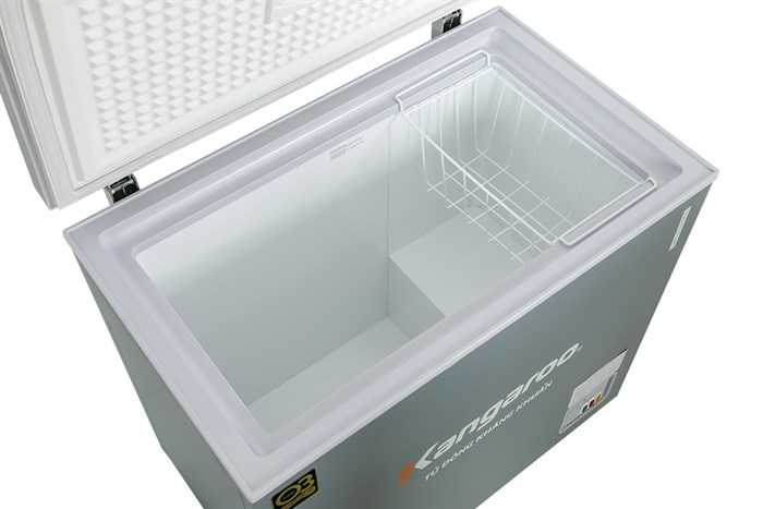Tủ đông Kangaroo 140 lít KGFZ200NG1 Màu Xám đậm