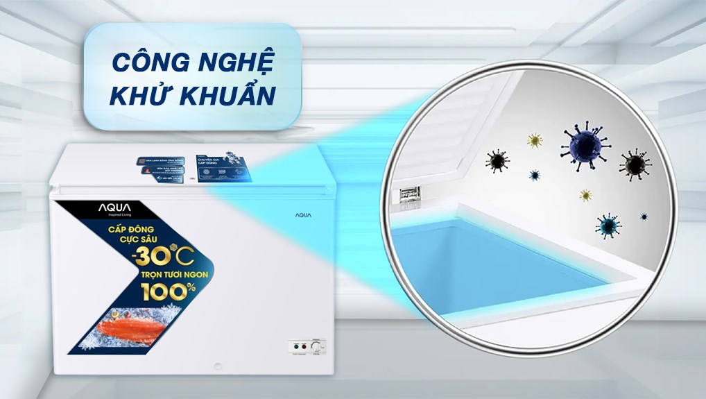 Tủ đông Aqua 251 lít AQF-C3501S